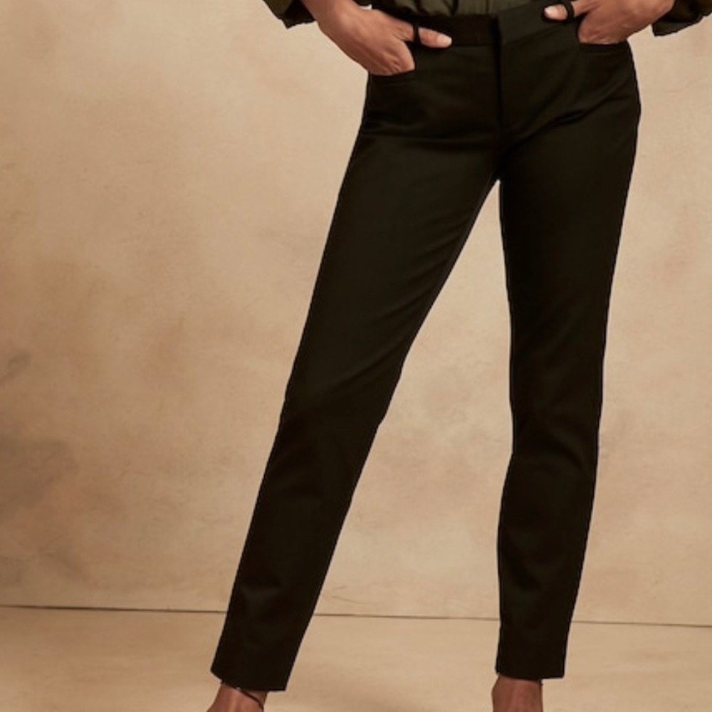 Banana republic sloan black pants size 12 dry clean only